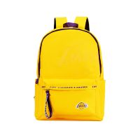 湖人队双肩包 29.5*16.5*42.5cm MINISO名创优品NBA联名洛杉矶湖人队户外休闲双肩包