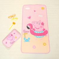 佩奇 60*120cm(含枕头) 泰国乳胶婴儿凉席夏季冰丝席透气儿童幼儿园宝宝床软席四季软床垫