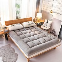 灰色立体床垫 90x200cm 冬季加厚床垫软垫榻榻米学生宿舍1.5m租房专用羊羔绒床垫褥子垫被