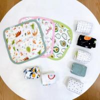 蓝铃花 lou竹纤维棉纱方巾多用巾哺乳垫巾宝宝洗澡巾吸水柔软拍嗝巾