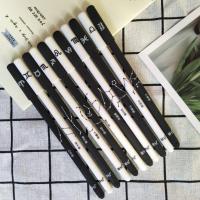 晨兮黑白款 .? 2只处女座+10只笔芯 -| 十二星座笔儿童钢笔少女心笔笔芯0.5黑色铅笔玻璃笔套装黑笔可爱