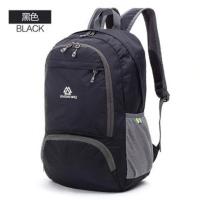 黑色 25升[旅行优选] JINSHIWQ皮肤包超轻可折叠旅行包双肩包户外背包登山包轻便携男女