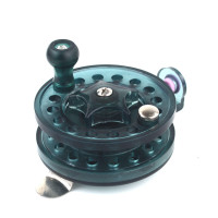 蓝黑色 特价渔轮 鱼线轮 前打轮 手竿中通轮 冰钓冬钓渔线轮飞钓轮车盘轮