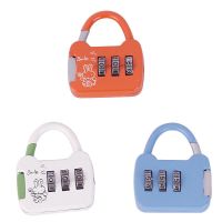 款式2 密码锁1个的价格 可爱韩国迷你旅行密码锁爱情锁日记锁小卡通钢丝锁箱包锁航空锁