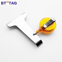 浅灰色-T型超厚款 蓝签超市价签电子墨水屏货架标签拆卸工具两头双用起子撬棒不锈钢