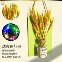 Home绿板+干麦穗-S73 室内装饰摆件挂墙壁装饰品挂件小摆件客厅书桌墙面服装店装挂墙