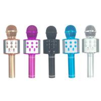 英文版带充电线（颜色随机） 话筒音响一体麦克风无线蓝牙通用儿童唱歌卡拉ok手机全民k歌神器
