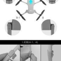 用于大疆御Mini增高脚架折叠起落架加高保护支架mavic Mini配 用于大疆御Mini增高脚架折叠起落架加高保护支架