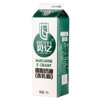 乳脂奶油1000g*1瓶 乳脂甜奶油 植物淡奶油蛋糕裱花材料鲜奶油家用烘焙蛋挞液原料1kg