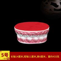 5号观音座 陶瓷佛像底座观音座莲花座菩萨供佛座财神观音莲花底座佛具用品