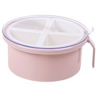 藕粉-PP材质 勺子4个 调料盒厨房收纳瓶家用四格一体组合套装调味品装盐糖味精的盐罐子