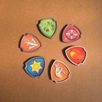 新款狗牌6块（活动中） 汪汪队玩具狗牌徽章莱德队长召唤器音乐平板旺旺队儿童男女孩玩具