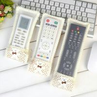 米色小熊款_随机发个坏的 小号【1个装】随机颜色款式发货 AD201 蝴蝶结遥控器套遥控器保护套电视空调遥控器套摇控器保