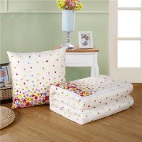 【特价】星星点点 110*150cm(小号) 两用抱枕被子睡觉车载夏凉被汽车靠垫靠枕空调被多功能沙发枕头被