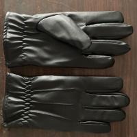 暖家家-男士3-拉筋【加绒】无口罩 手套男冬骑行加绒加厚保暖皮手套女骑车摩托车防水学生触屏棉手套