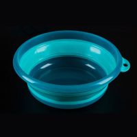 小号不带盖（约23x8cm） 折叠盆饵料盆和饵盆拉饵盆拉饵盘拌饵盆便携洗脸盆洗手盆户外旅行