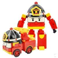变形消防车 儿童玩具 雷恩消防队工程车合金消防车玩具勇敢的消防车