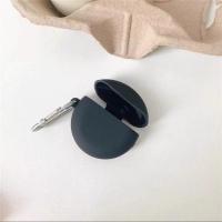 i63/五代/pro6黑色保护套 硅胶适用华为圆形J6/pro6/p63/P6蓝牙耳机保护套卡通耳机保护套潮