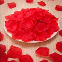 红色10包#. 仿真玫瑰花瓣成人表白求婚浪漫生日布置结婚礼装饰手抛花撒花引路