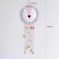 【灰色-狮子】发夹 儿童床装饰挂件现代简约客厅卧室房间创意布置背景墙装饰壁饰挂件