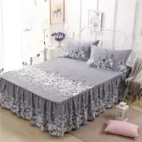 迷迭香 100x200cm 床裙床罩单件双边床套加厚磨毛单双人床席梦思保护套可配三四件套