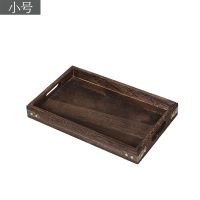 小号 原木简约托盘小茶盘家用茶点盘实木功夫茶具日式干泡盘中式禅意