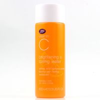 VC爽肤水 泰国Bootsvc精华液收缩毛孔爽肤水早晚面霜洗面奶套装五件套