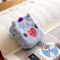 小马 耳机数据线收纳包 一个价 防弹少年团 蓝牙耳机保护套有线耳机数据线硬币多功能毛绒收纳包