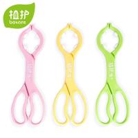 奶瓶夹子1个颜色随机 植护宝宝奶瓶刷婴儿奶嘴刷洗奶刷子宝宝海绵果蔬清洗剂400ml*2瓶