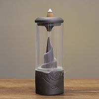 峰回路转 送香60颗 陶瓷紫砂倒流香炉禅意家居大圣如来室内家用香薰茶道香道创意摆件