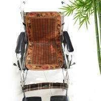 宫廷大花边 40cmx80cm 夏季麻将凉席多功能老人轮椅手推车凉垫全半折叠轻便车竹席垫防滑