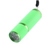 绿色 手电筒小儿童玩具led灯珠强光小型小孩学生迷你便携耐用家用电池
