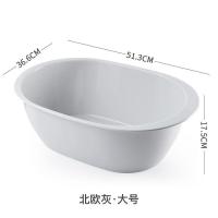 北欧灰-大号 狗狗浴盆中大小型犬专用游泳池浴缸洗宠物狗狗洗澡盆猫咪金毛