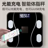 智能蓝牙体脂秤-尊贵色 电池款 智能体脂秤充电电子称女生称重小型精准耐用人体体重秤家用测脂肪