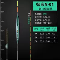 N-01 3号（单支） 60CM长高灵敏纳米浮漂鲫鱼漂综合混养鱼标水库浮标醒目垂钓鱼具标