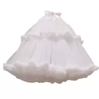 双层暴力云朵60cm 裙撑双层彩虹云朵撑棉花糖洛丽塔无骨软纱撑中长款暴力日常