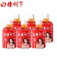 350ml*6瓶 冠芳山楂树下350ml瓶果蔬汁开胃下饭山楂汁浓缩