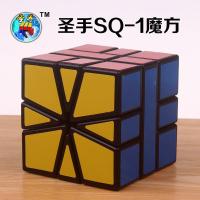圣手SQ1（黑底）+底座+教程 圣手SQ1魔方 比赛专用三阶异形魔方 SQ扇形魔方顺滑 不规则魔方