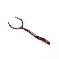 塑料杯叉 茶具配件防烫隔热竹制塑料茶杯托杯叉