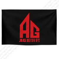 AGGGTWZRY02 带安装包 100cm宽*70cm高（轻薄款布料） 墙布挂毯ag超玩会周边应援披肩旗帜装饰海报背景