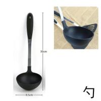 勺 平底不粘锅铲专用尼龙平漏铲粥勺煎锅铲尼龙硅胶锅铲子炒锅勺厨具