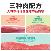 牛肉+燕麦 味当家联名款狗粮旗舰店全犬种通用型2.5kg5斤装牛肉味小型泰迪