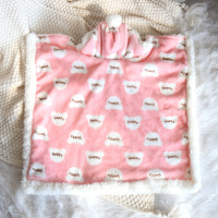 樱花粉 S 42*42 建议5斤内 宠物毛毯小被子狗狗睡觉用猫咪毯子冬毯猫保暖小毛毯睡袍软毯