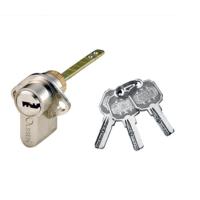 拉丝不锈钢 35-50mm 通用型 带钥匙 olssen欧盛房间门卧室门锁芯 钥匙 锁具配件