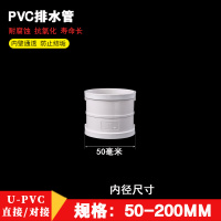 吉旺 直接50mm pvc管下水管道雨水排污pvc排水管塑料管材管件接头配件50/75/110