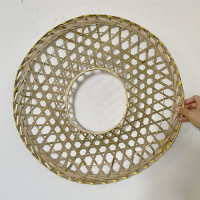 本色斗笠 不含雪纺 帽檐40-45cm 斗笠古风摄影道具 cosplay儿童古装汉服竹编帽女侠客防晒遮脸面纱