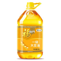 中粮福临门一级大豆油食用油5升东北大豆油5l家用