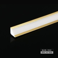 A6铂金8毫米 0mm 封边胶pvc明装墙上自粘阴角线边角三角墙壁自粘型软线条装饰条