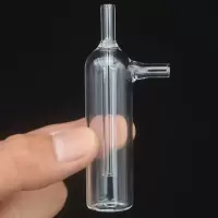 安全瓶 甲醛仪采样瓶5ml10ml玻璃取样家用大气玻璃采集管空气气泡吸收瓶