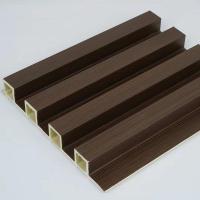 直纹松木3米一支宽度16cm 竹木纤维格栅长城板沙发电视背景墙轻奢阳台吊顶墙裙立体感护墙板